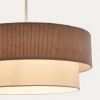 Béžové závěsné světlo Kave Home Bianella 40 cm -fv-interier-25