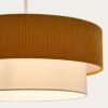 Žluté závěsné světlo Kave Home Bianella 40 cm -fv-interier-25Žluté závěsné světlo Kave Home Bianella 40 cm