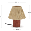 Stolní lampa Kave Home Pulmi