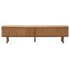 Dřevěný TV stolek Kave Home Mailen 200 x 40 cm