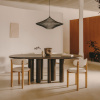 Tmavě hnědý dřevěný jídelní stůl Kave Home Mailen 220 x 105 cm -fv-interier-25