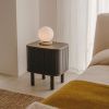 Bílá skleněná stolní lampa Kave Home Malachi -fv-interier-25