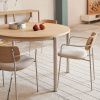 Dubový rozkládací jídelní stůl Kave Home Montuiri 120-200 x 120 cm -fv-interier-25