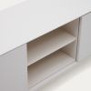 Bílý lakovaný TV stolek Kave Home Vedrana II. 195 x 40 cm -fv-interier-25
