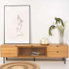 Abstraktní obraz Somcasa Woman Butterfly 120 x 80 cm -fv-interier-25