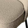 Béžová bouclé jídelní lavice Tergi 120 cm -fv-interier-25
