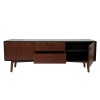 Hnědá komoda DUTCHBONE Juju Low 150 x 40 cm