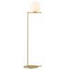 Skleněná stojací lampa Emelia 125 cm