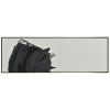 Černobílý abstraktní obraz Miotto Isania Dark 150 x 50 cm