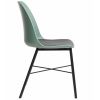 Zelená plastová jídelní židle Unique Furniture Whistler