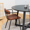 Černý dubový jídelní stůl Malice 120 cm -fv-interier-25