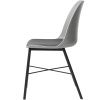 Šedá plastová jídelní židle Unique Furniture Whistler
