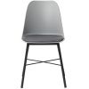 Šedá plastová jídelní židle Unique Furniture Whistler