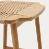 Dubová barová židle s výpletem Kave Home Enit 65 cm -fv-interier-25
