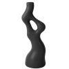Černá váza Twistli 33 cm