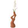 Oranžová váza Twistli 33 cm
