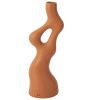 Oranžová váza Twistli 33 cm