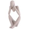 Světle šedá dekorativní soška Dream 21 cm