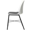 Bílá plastová jídelní židle Unique Furniture Whistler