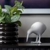 Bílá kovová soška Kiwi 15,5 cm -fv-interier-25