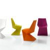 Oranžová plastová jídelní židle VERTEX -fv-interier-25