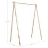 Dřevěný věšák Karup Design Hongi 177 x 150 cm