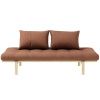 Hnědá trojmístná pohovka Karup Design Pace 200 cm