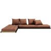 Hnědá trojmístná rozkládací pohovka Karup Design Chico 200 cm