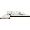 Bílá trojmístná rozkládací pohovka Karup Design Chico 200 cm