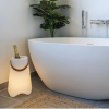 Bílá plastová LED chladící nádoba Prinston 37,5 cm -fv-interier-25