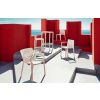 Béžová plastová zahradní židle SPRITZ s područkami -fv-interier-25