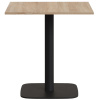 Přírodní bistro stolek Kave Home Dina 70 x 70 cm