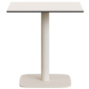 Bílý bistro stolek Kave Home Dina 68 x 68 cm