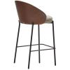 Béžová čalouněná barová židle Kave Home Eamy II. 65 cm