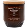 Střední vonná svíčka WoodWick ReNew, Black Currant & Rose