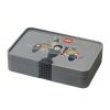 Šedý úložný box s přihrádkami LEGO® Harry Potter 26,7 × 17,8 cm