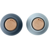 Set dvou modrých silikonových mlýnků na sůl a pepř AUDO GRINDER 10,5 cm