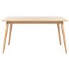 Dubový jídelní stůl Unique Furniture Barrali 90 x 150 cm