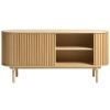 Dubová komoda Unique Furniture Carno 110 x 40 cm