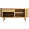 Dubová komoda Unique Furniture Carno 110 x 40 cm