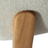 Bílá bouclé jídelní židle DAN-FORM Paragon -fv-interier-25