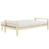 Bílá trojmístná rozkládací pohovka Karup Design Knob 205 cm