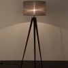 Černá stojací lampa ZUIVER TRIPOD s šedým stínidlem 157 cm -fv-interier-25