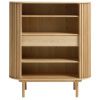 Dubová komoda Unique Furniture Carno 110 x 40 cm