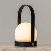 Černá skleněná LED lampa AUDO CARRIE -fv-interier-25