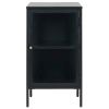 Černá kovová vitrína Unique Furniture Carmel 85 x 45 cmČerná kovová komoda Unique Furniture Carmel 85 x 45 cm