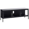 Kovový TV stolek Carmel 132 x 40 cm
