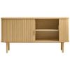 Dubová komoda Unique Furniture Cavo 160 x 45 cm