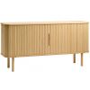 Dubová komoda Unique Furniture Cavo 160 x 45 cm