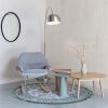 Stříbrná stojací lampa WLL BOW 190 - 205 cm -fv-interier-25